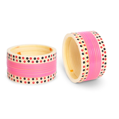 Urban Chic - Modern Pink Semi Pearl Premium Chooda