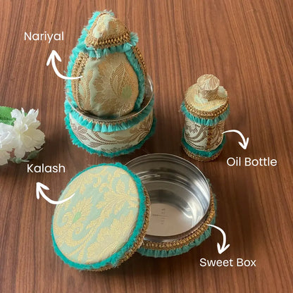 Premium Royal Pooja Thaali Set