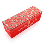 Customised Red velvet Chooda Box  | chura box