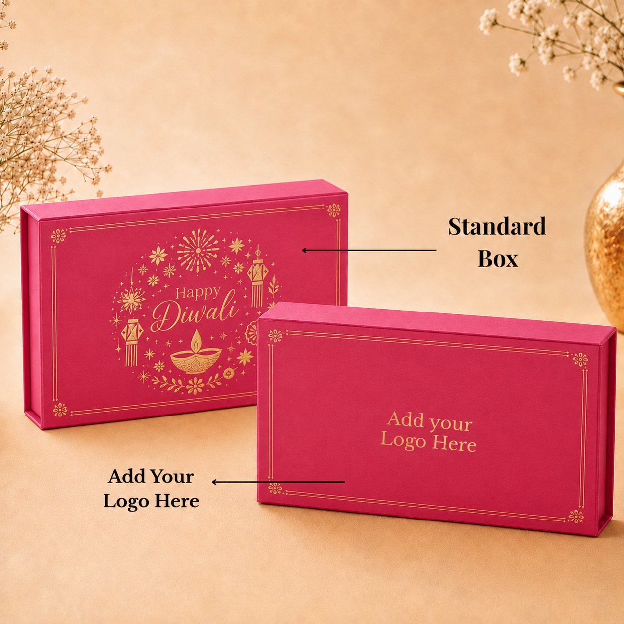 Happy Diwali - Timeless 40g Silver Coin Set - Add Logo/Message
