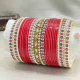 Pure Pearl Dazzling Stone Red Chooda