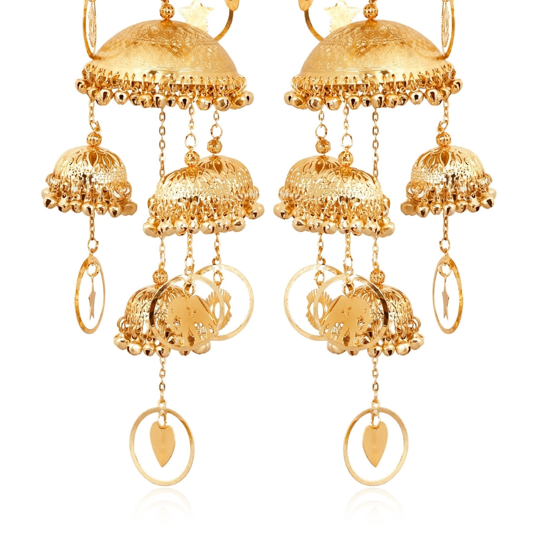 Son Bela Bridal Kaleera - Long, Parineeti Chopra Inspired