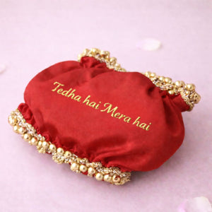 Luxury Personalised Gaana Cover for Sacred Wedding Rituals
