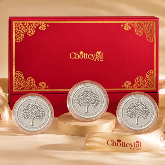 The Tree of Life – Set of 3 Pure Silver Coins, 1g Each