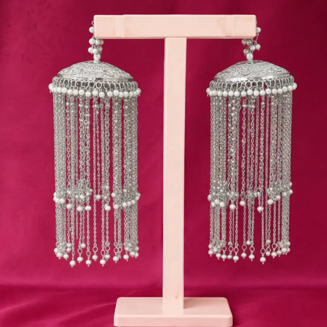 Handcrafted Customised Silver Kaleera for Brides