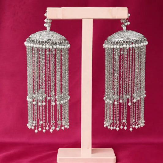 Handcrafted Customised Silver Kaleera for Brides