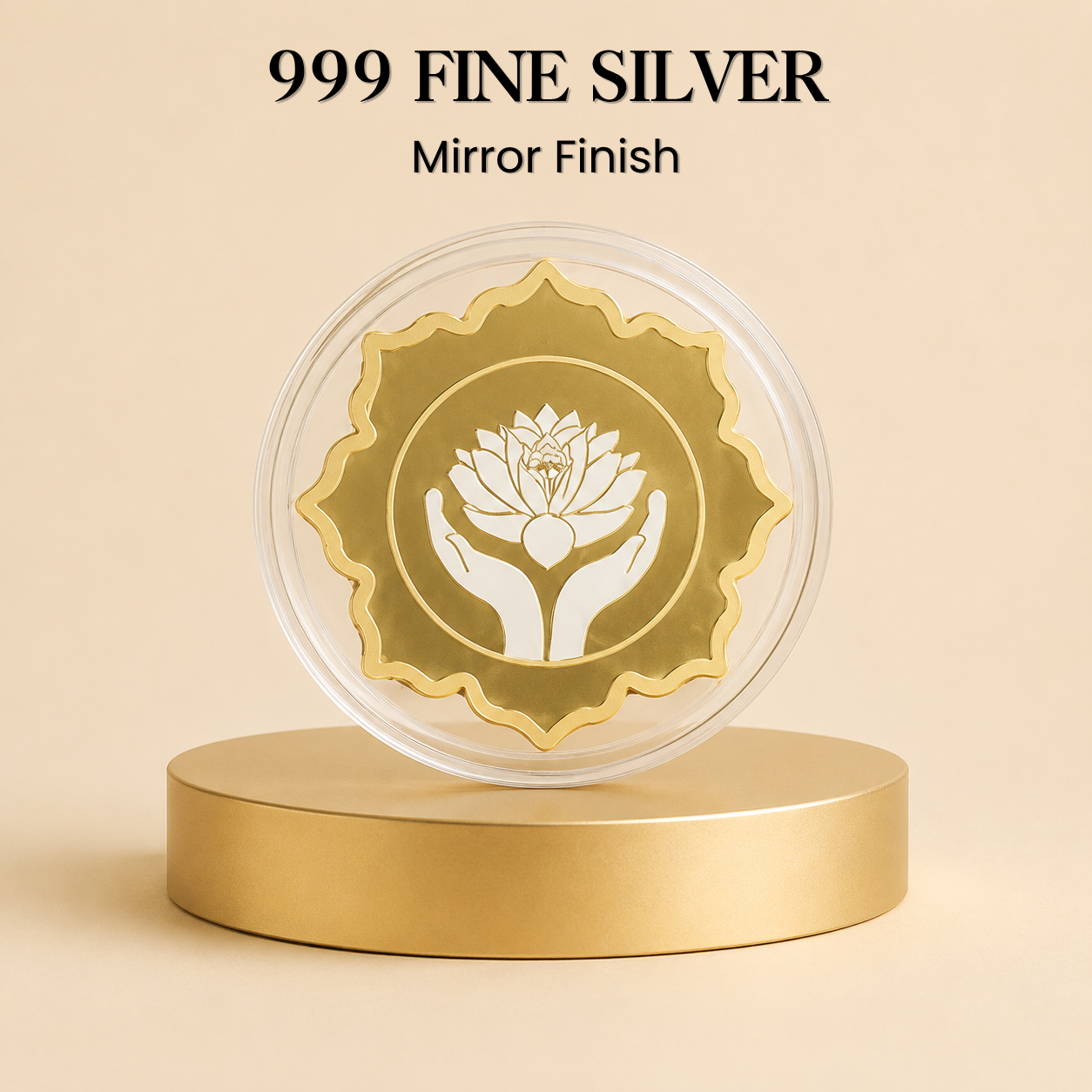Silver Beginnings 50g Silver Coin - Add Logo/Message