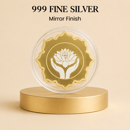 Silver Beginnings 50g Silver Coin - Add Logo/Message
