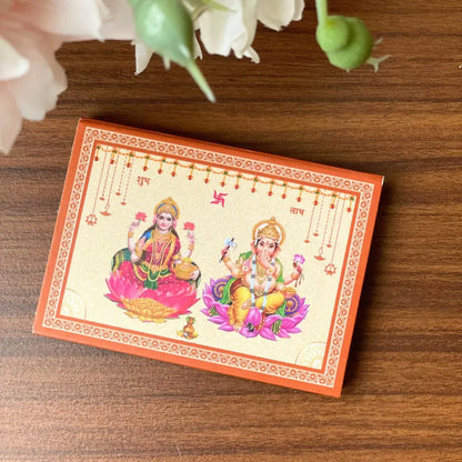 Lakshmi Ganesh Ji, Silver, Round Shape, 1 GM, 999 Purity Silver Coin