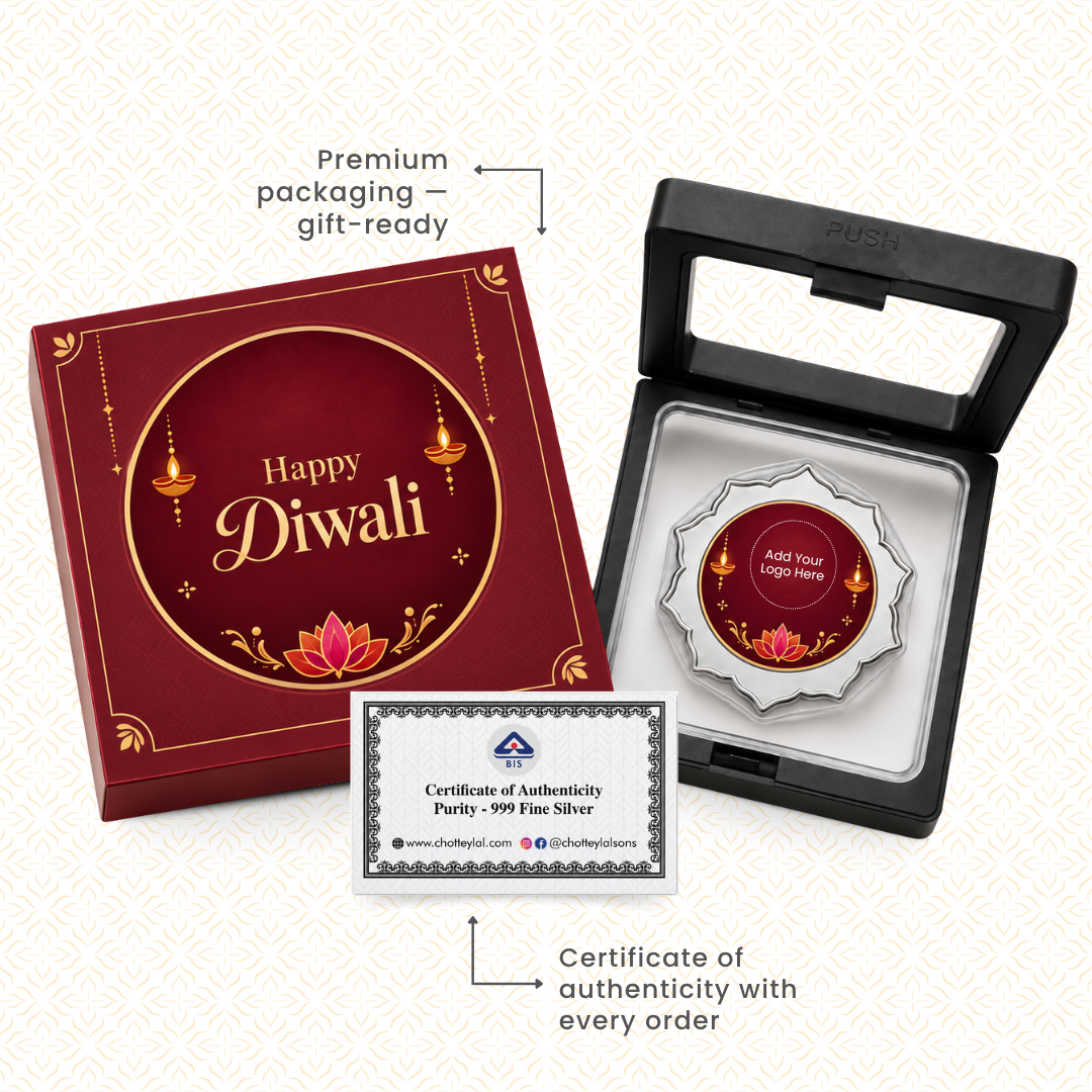 Brightest Stars — 2g Silver Coin, Add Company Logo
