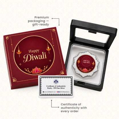 Brightest Stars — 2g Silver Coin, Add Company Logo