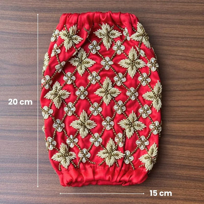 Red Chooda Cover for Elegant and Traditional Weddings