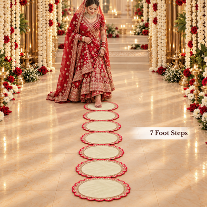 7 Feet Griha Pravesh Footstep Thaapa Kit