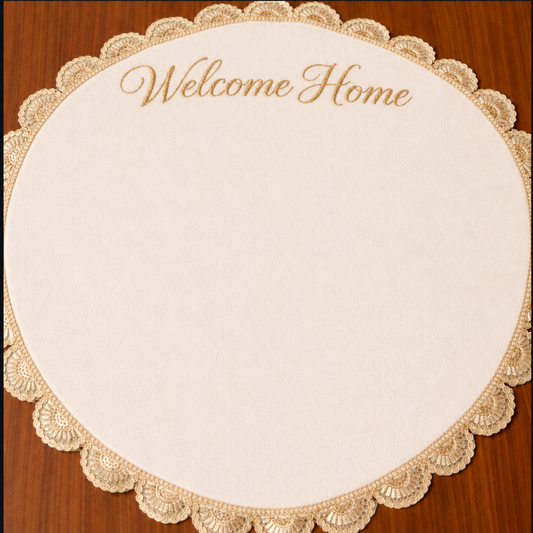 Wedding Hand Thaapa with Personalized Single-Line Message