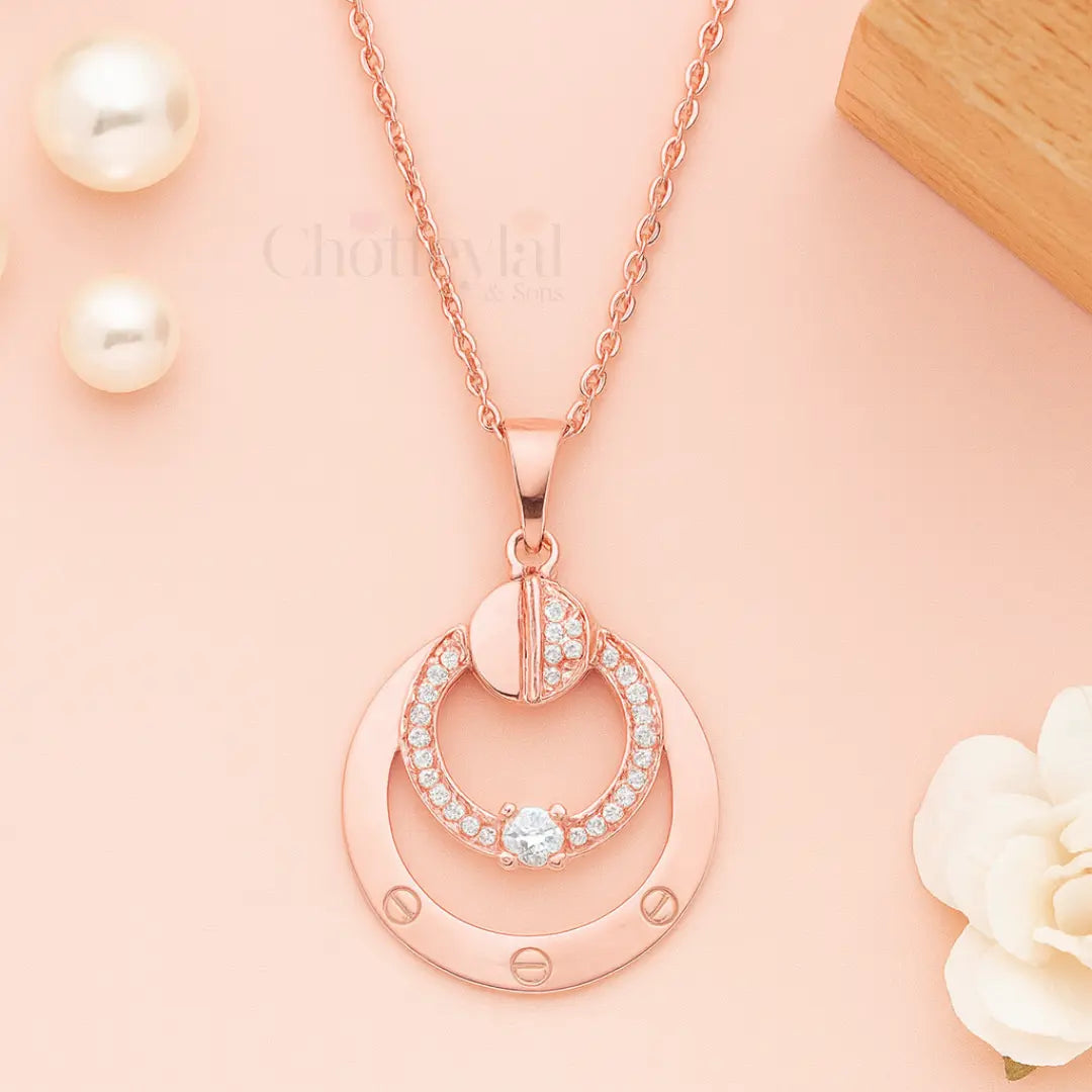 Celestial Cirle Pendant Set