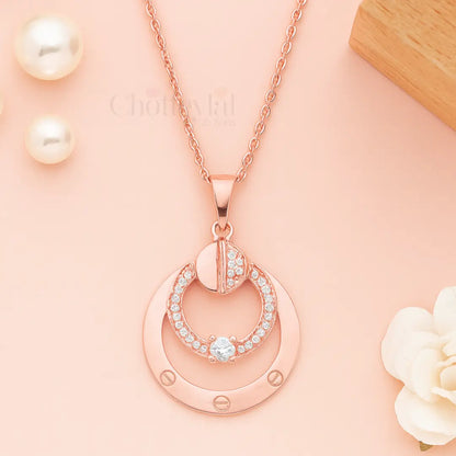Celestial Cirle Pendant Set