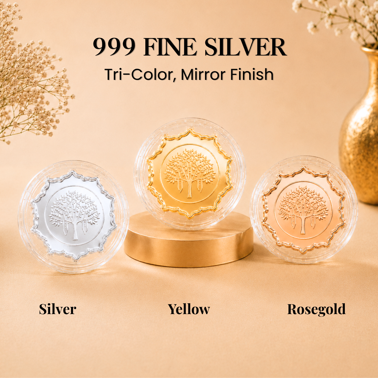 Shubh Deepawali - 6g Banyan Tree Star Set - Add Logo/Message