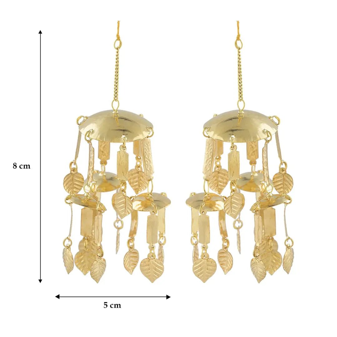 Golden Leaf Design Ceremonial Kaleera