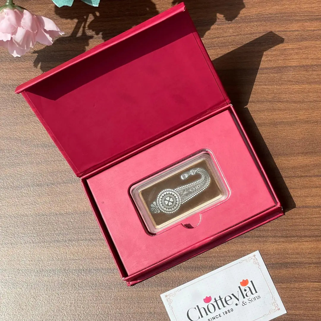 Kalangi, Bar Shape, 10 Grams, 999 Purity Silver Coin - Ready To Ship