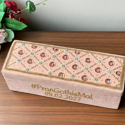 Luxury Ivory Designer Chooda Box – Customised for Brides