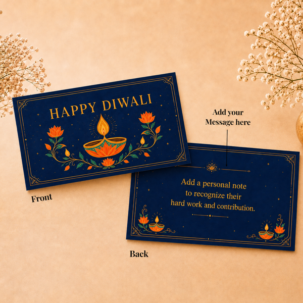 Message card customisation preview