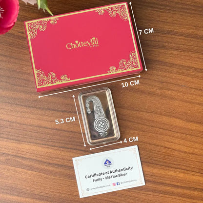 Kalangi, Bar Shape, 10 Grams, 999 Purity Silver Coin - Ready To Ship