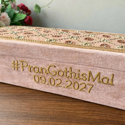 Luxury Ivory Designer Chooda Box – Customised for Brides