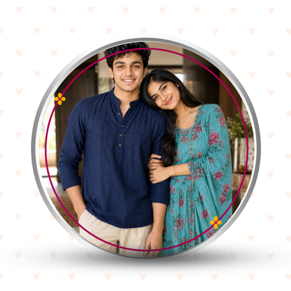 My Favourite Series – Personalised Photo Silver Coin Raksha Bandhan Gift