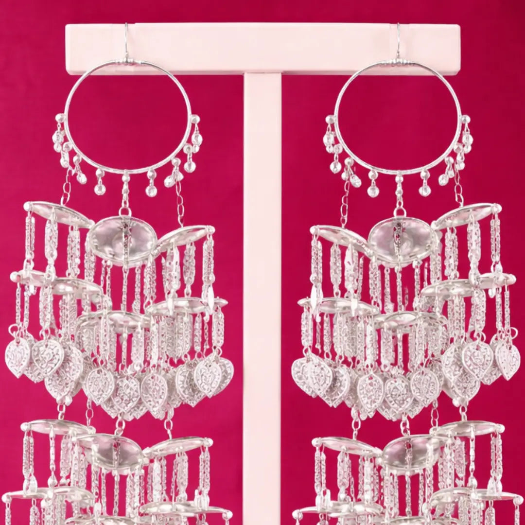 Traditional Silver Ceremonial Long Bridal Kalira