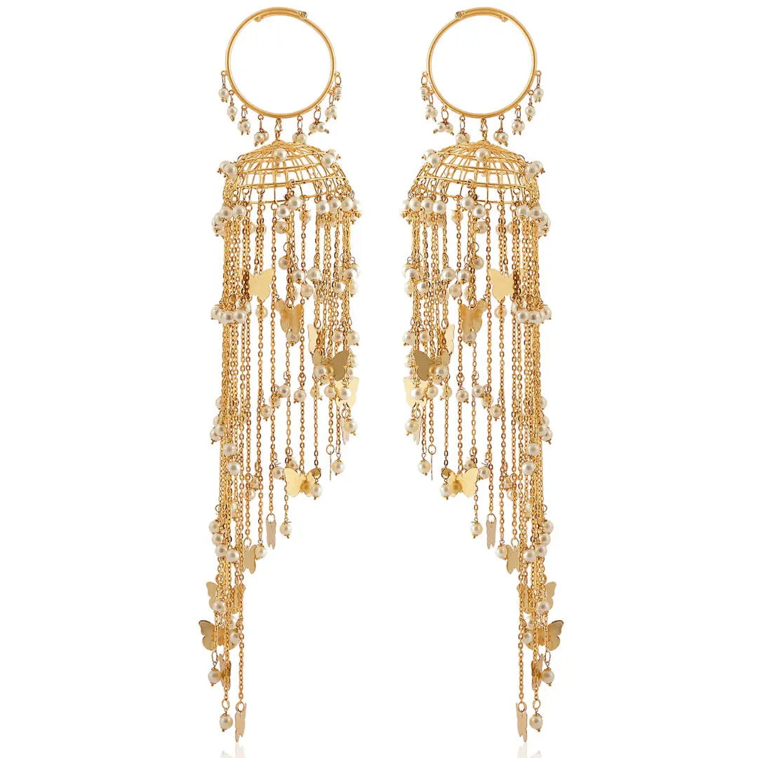 Alia Bhatt Inspired Pearl Panchi Bridal Kaleera