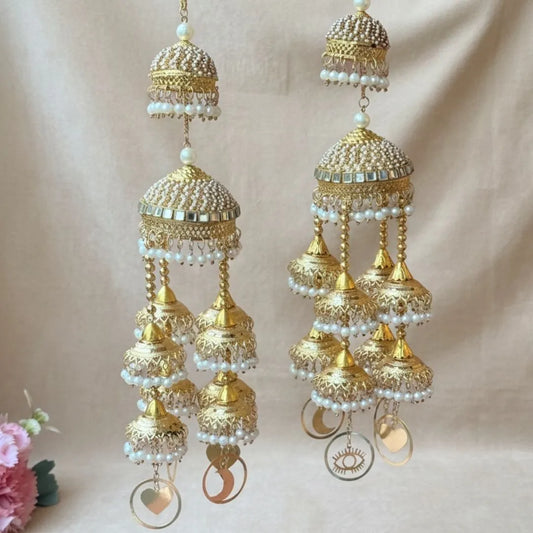 Traditional Wedding Golden Bridal Kaleera