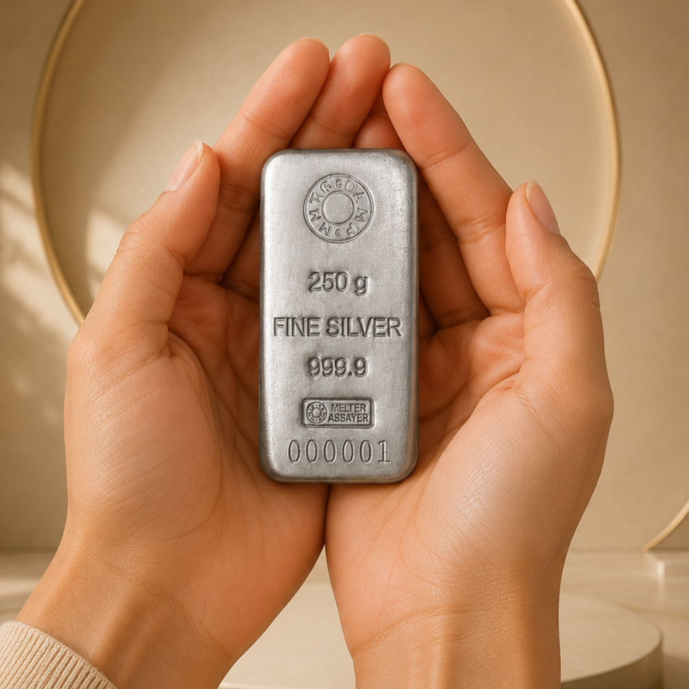 MMTC 250g Banyan Tree 999 Pure Silver Casted Bar