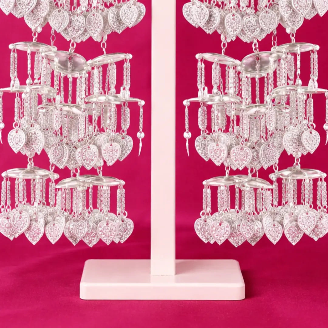 Traditional Silver Ceremonial Long Bridal Kalira