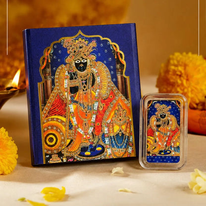 Banke Bihari Ji 999 Pure 20g Silver Coin with Premium Gift Box
