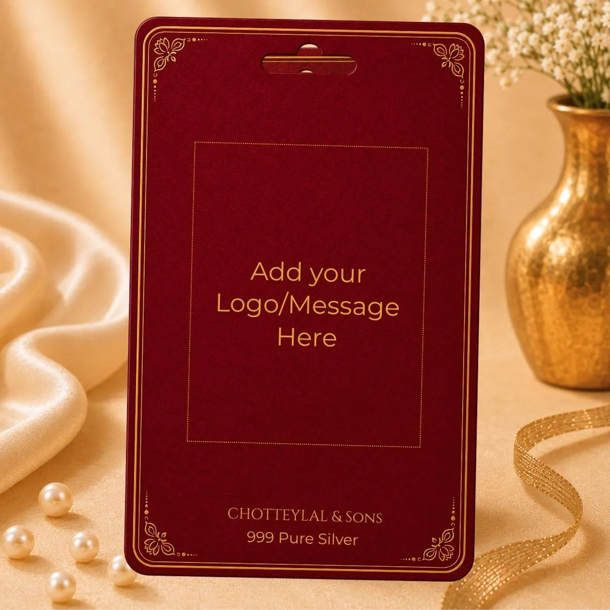 A Royal Gesture - 1g Silver Coin Card - Add Logo