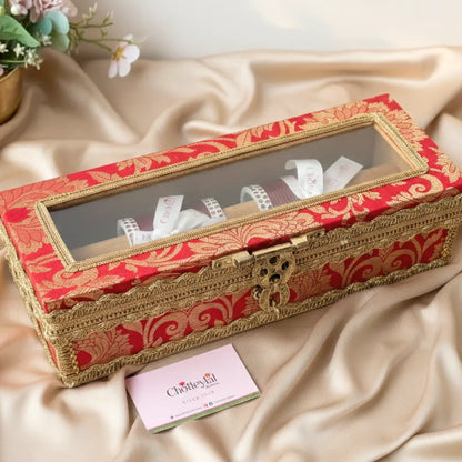 Premium Red Chooda Box for Bridal Traditions