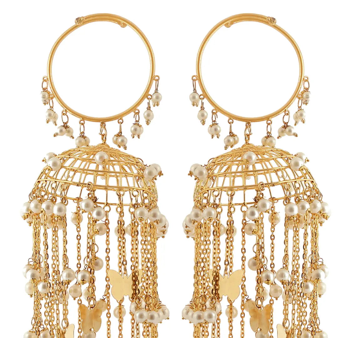 Alia Bhatt Inspired Pearl Panchi Bridal Kaleera