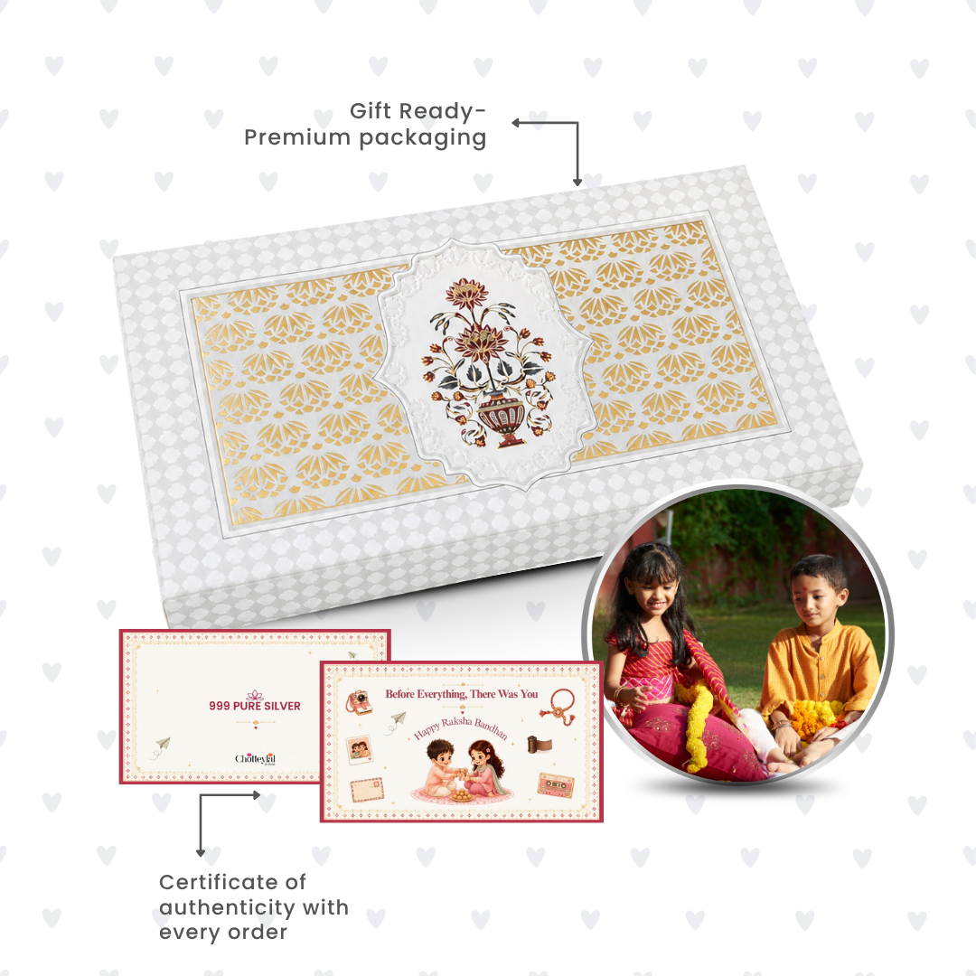 Custom Photo Design 20g Bandhan Silver Coin
