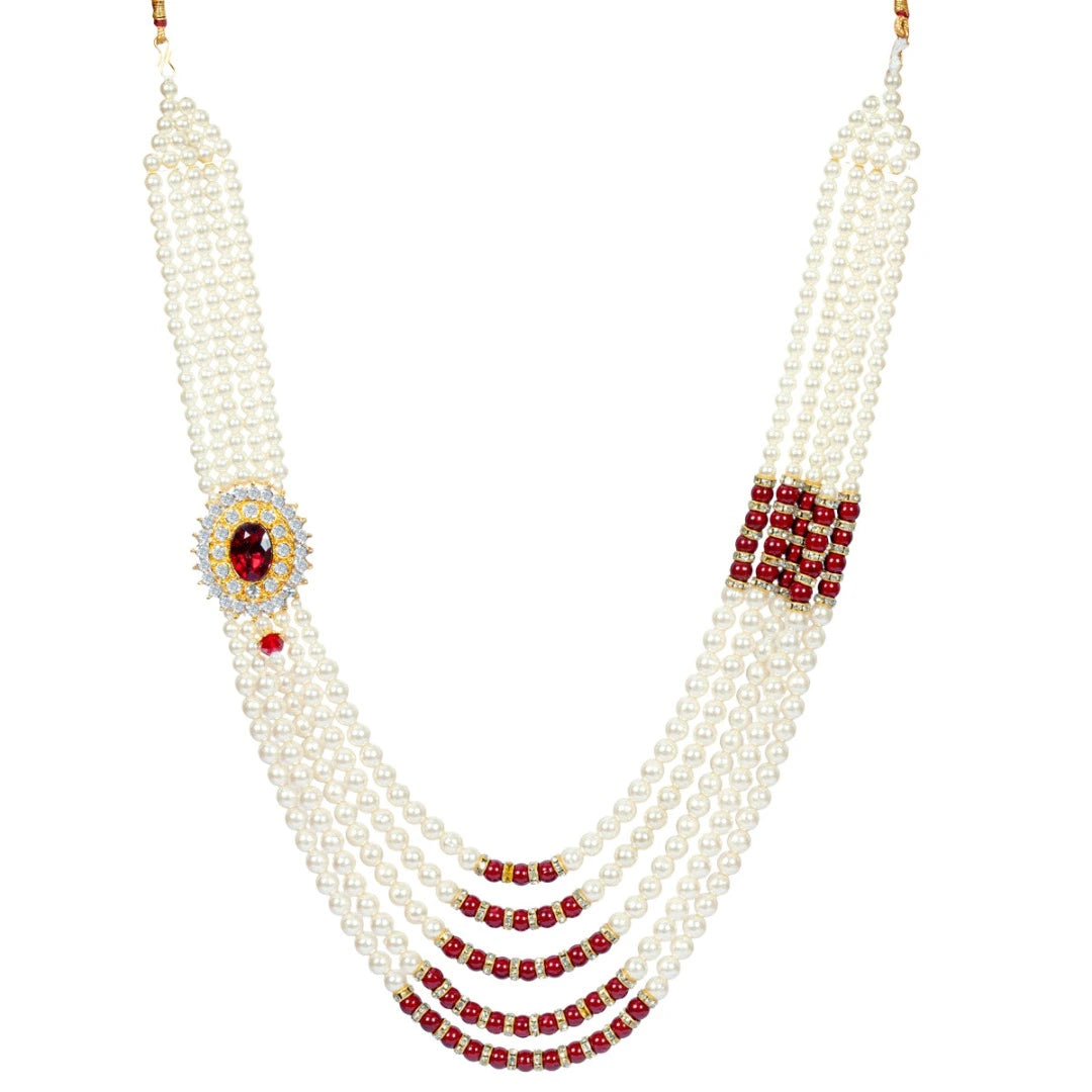 Pearl Necklace, For Men, Men's Necklaces, Jasper, Tiger Eye, Men Pearls,  Beaded | eBay