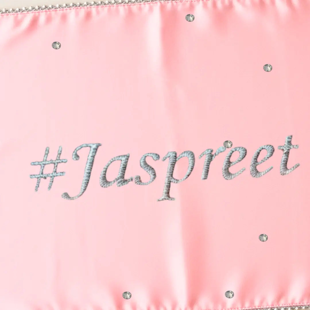 Baby Pink Mehndi Mat Customizable With 1 Line Text