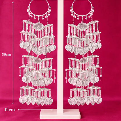 Traditional Silver Ceremonial Long Bridal Kalira