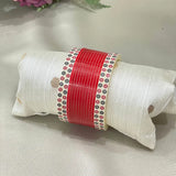 Red Hand Finish Chooda Wedding Bridal Chuda Design