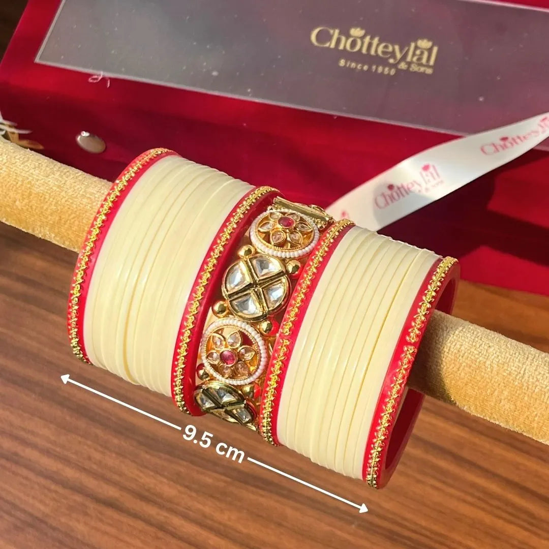 Ivory Chooda for Classic and Elegant Brides