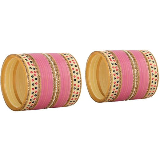 pink bridal chura