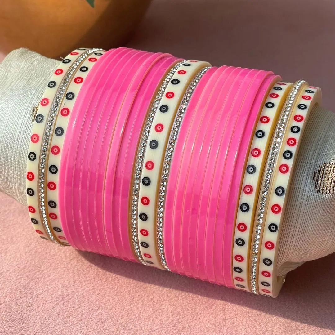 Pink Chura Chuda Chotteylal and Sons - Main Image