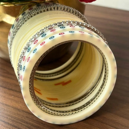 Premium Ivory Chooda for Regal Wedding Celebrations