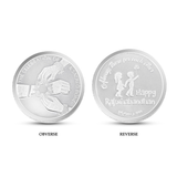 Silver Rakhi Coin- 10 grams 999 purity