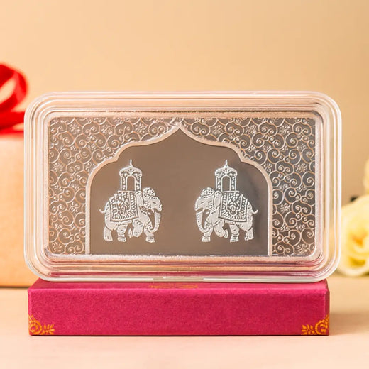 Two Elephants, Dollar Shape, 15 g
