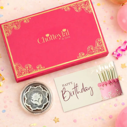Lotus In Hand, Silver Finish, Lotus Shape, Single (5 g), 999 Purity Silver Coin - Birthday Gifts
