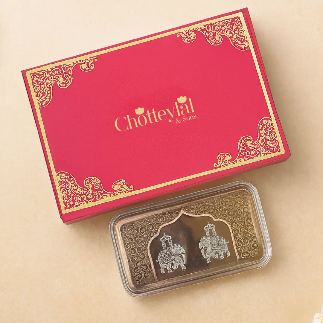 Two Elephant, Dollar Shape, 10 Grams, 999 Purity Silver Coin - Ready To Ship